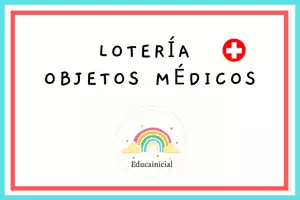 Vista previa - Juegos / Gamificación - Lotería Objetos médicos - Portada