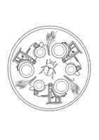 Vorschau - Mal- und Bastelvorlagen - Mandalas zum Thema Fahrzeuge und Verkehr - Seite 3