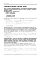 Vorschau - Arbeitsblätter - Stationentraining zum Thema Sinnesorgane zu Experimento | 8+ - Deckblatt