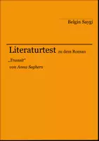Vorschau - Arbeitsblätter - Literaturtest zu "Transit" von Anna Seghers - Deckblatt