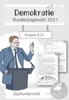 Vorschau - Arbeitsblätter - Demokratie Bundestagswahl 2021 - Deckblatt