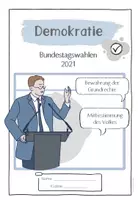 Vorschau - Arbeitsblätter - Demokratie Bundestagswahl 2021 - Seite 1