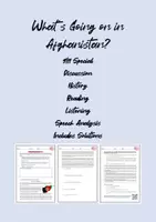 Vorschau - Arbeitsblätter - Ready-to-Use EFL Afghanistan Lesson (follow-up to September 11) - Deckblatt