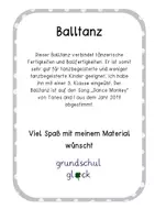 Vorschau - Anderer Materialtyp - Balltanz - Deckblatt