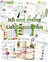 Vorschau - Arbeitsblätter - Ich und meine Lieblingssachen - Mein Ich Buch - Deckblatt