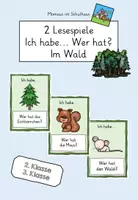 Vorschau - Spiele - Paket: 3 Lesespiele Im Wald - Seite 1