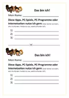 Vorschau - Stundenentwürfe - Bewegungs-Spiel / Einstieg Medienerziehung: Meine Mediennutzung (Flunkterspiel) - Seite 3
