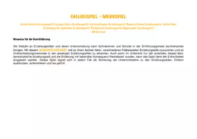Vorschau - Spiele - Fallbeispiel-Merkspiel Erziehungsstile in der Kindheitshelden-Edition - Seite 1