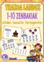 Vista previa - Hojas de trabajo - Trazoa landuz 1-10 zenbakiak - ESKOLA- - Portada