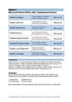 Vorschau - Unterrichtsreihen - Word 365 Tabellen 2. Auflage (optimiert) - Seite 1
