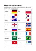 Vorschau - Spiele - Länder und Flaggenmemory® - Deckblatt