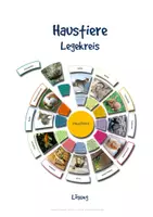 Vorschau - Fördermaterial/Inklusion - Legekreis Haustiere - differenziert - Legekreis Haustiere Klasse 2 - Seite 3