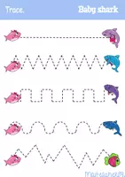 Vista previa - Unidades / Secuencias / Situaciones de Aprendizaje - Baby Shark Song Pre-K Activities - página 2