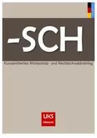 Vorschau - Arbeitsblätter - Konzentriertes Wortschatz- und Rechtschreibtraining - Wörter mit der Konsonantenverbindung SCH in der Mitte oder am Wortende - Deckblatt
