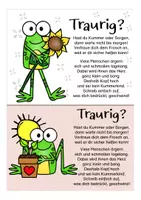Vorschau - Mal- und Bastelvorlagen - Froschklasse Kummerkasten / Sorgenkiste - Seite 1