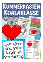 Vorschau - Arbeitsblätter - Koalaklasse Kummerkasten - Deckblatt