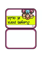 Vista previa - Unidades / Secuencias / Situaciones de Aprendizaje - Llavero de juegos para el aula: descansos activos - página 2