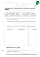 Vorschau - Klassenarbeiten - Deutscharbeit zum Thema "Märchen" inkl. Bewertungsraster - Deckblatt
