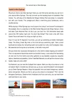 Vorschau - Arbeitsblätter - Sydney and Alice Springs - Deckblatt