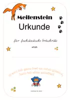 Vorschau - Anderer Materialtyp - Urkunden zum Schuljahresende (Fuchs) - Seite 1