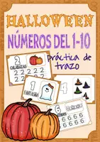 Vista previa - Unidades / Secuencias / Situaciones de Aprendizaje - Practica trazo números 1-10 -Halloween - Portada