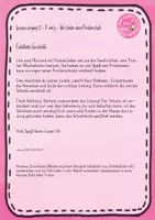 Vorschau - Arbeitsblätter - 1. Klasse: Lesespaziergang 12 - P und p - Komm wir finden einen Piratenschatz - in Grundschrift UND Druckschrift (Frohes Lernen) - Seite 3
