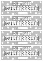 Vorschau - Arbeitsblätter - Ich werde Musterprofi - Muster fortsetzen - Seite 1