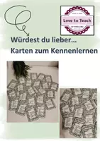 Vorschau - Spiele - Karten zum Kennenlernen- Würdest du lieber - Deckblatt
