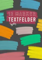 Vorschau - selbst erstellte Cliparts/Grafiken - 12 Marker Textfelder (kommerzielle Nutzung erlaubt) - Deckblatt