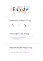 Vorschau - Arbeitsblätter - Puzzle / Gruppenpuzzle - Punkt, Strecke, Strahl, Gerade - Seite 1