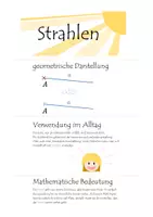 Vorschau - Arbeitsblätter - Puzzle / Gruppenpuzzle - Punkt, Strecke, Strahl, Gerade - Seite 2