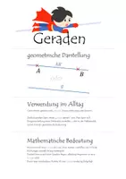 Vorschau - Arbeitsblätter - Puzzle / Gruppenpuzzle - Punkt, Strecke, Strahl, Gerade - Seite 3