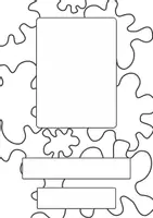 Vorschau - Mal- und Bastelvorlagen - Schulalltag - Geburtstagskalender mit Klecksen - Seite 2