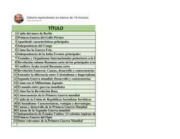 Vista previa - Recursos multimedia - Aprendiendo en menos de 15 minutos. Catálogo de videos - página 1