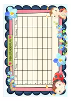 Vorschau - Lehrpläne/Lehrermaterial - Marienkäferklasse Stundenplan - Seite 1