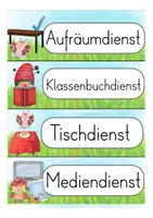 Vorschau - Präsentationen/Tafelbilder - Klassendienste Marienkäferklasse - Seite 3