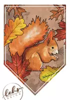 Vorschau - Präsentationen/Tafelbilder - Wimpelkette Herbst - Vorlage zum selber Gestalten - Seite 1