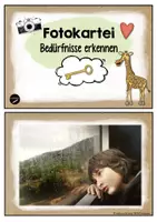 Vorschau - Bildkarten - Giraffensprache | Bedürfnisse erkennen - Seite 1