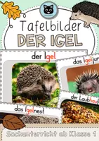Vorschau - Präsentationen/Tafelbilder - Tafelbilder Igel - Deckblatt