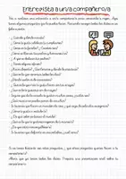 Vista previa - Unidades / Secuencias / Situaciones de Aprendizaje - ENTREVISTA A UN/A COMPAÑERO/A - página 2