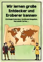 Vorschau - Stundenentwürfe - Entdecker und Eroberer - Entdeckerheft / Portfolioarbeit - Seite 1