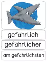 Vorschau - Arbeitsblätter - Adjektive steigern - Tafelmaterial plus Arbeitsblätter - Seite 2