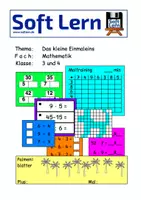 Vorschau - Unterrichtsreihen - Das Einmaleins von 2 bis10 - Deckblatt