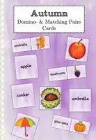 Vorschau - Spiele - Autumn/ Fall - Domino - Matching Pairs- Cards - Deckblatt