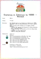 Vorschau - Stationenlernen - Zahlenraum 10 000: Werkstatt / Materialpaket - Mathe - Kl. 4 (Stationenlernen) - Seite 1