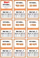 Vorschau - Spiele - Ich habe ... Wer hat ...? Lesespiel Zahlen bis 1 Million - Seite 3