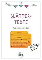 Vorschau - Arbeitsblätter - Materialpaket Herbst - Seite 1
