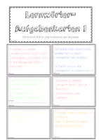 Vorschau - Arbeitsblätter - Lernwörter-Übungspaket - Deckblatt