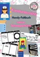 Vorschau - Arbeitsblätter - Kunstunterricht: Handy-Faltbuch Schnappschüsse - Deckblatt