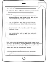 Vorschau - Anderer Materialtyp - Elternbrief, Vergessene Hausaufgaben - Deckblatt